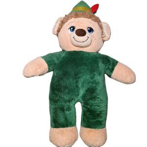 Buddy the Elf Build-a-Bear Stuffed Animal Plush W/ Hat No Shoes Christmas Season